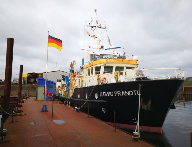 Das Ludwig Prandtl Forschungsschiff mit JAVAD Attitude System
