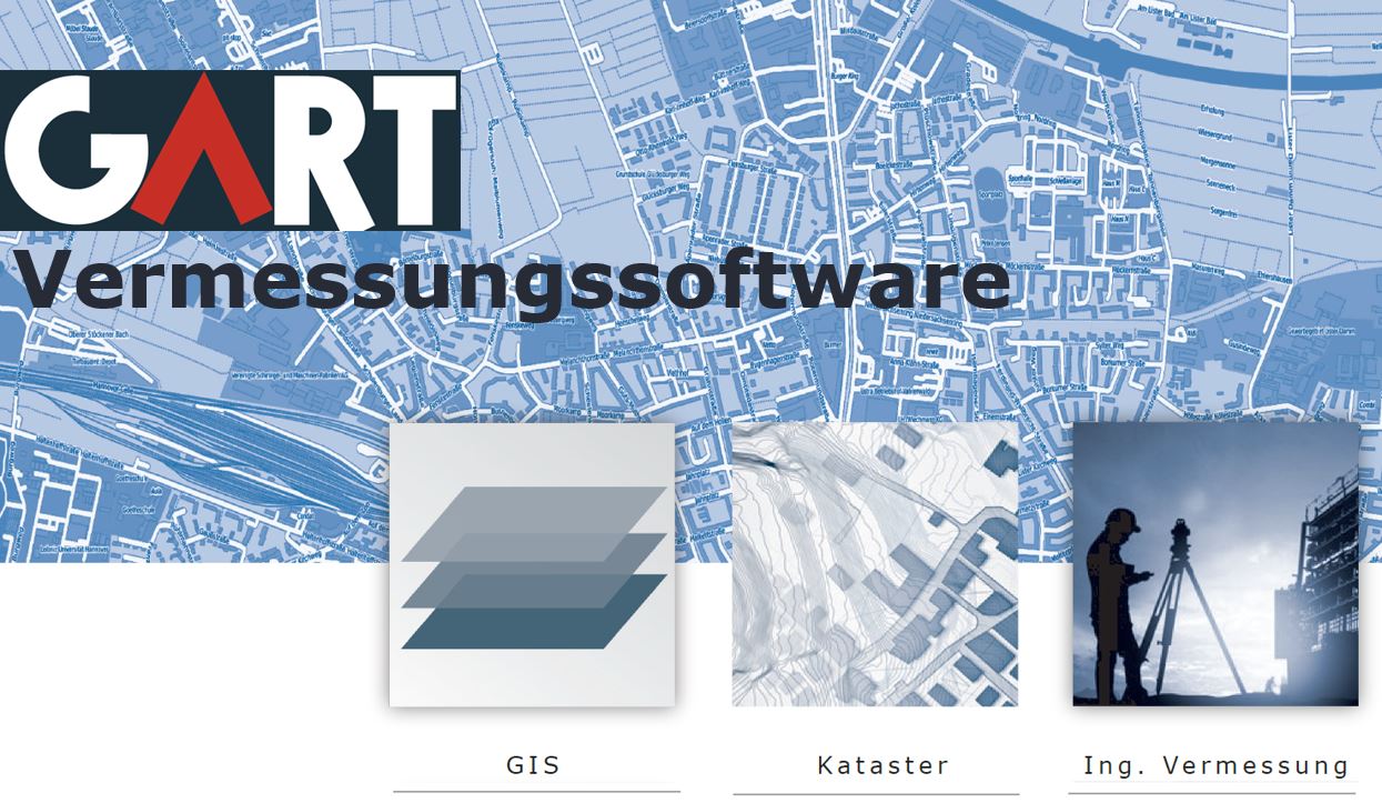 GART Vermessungssoftware integriert Vermessung und GIS