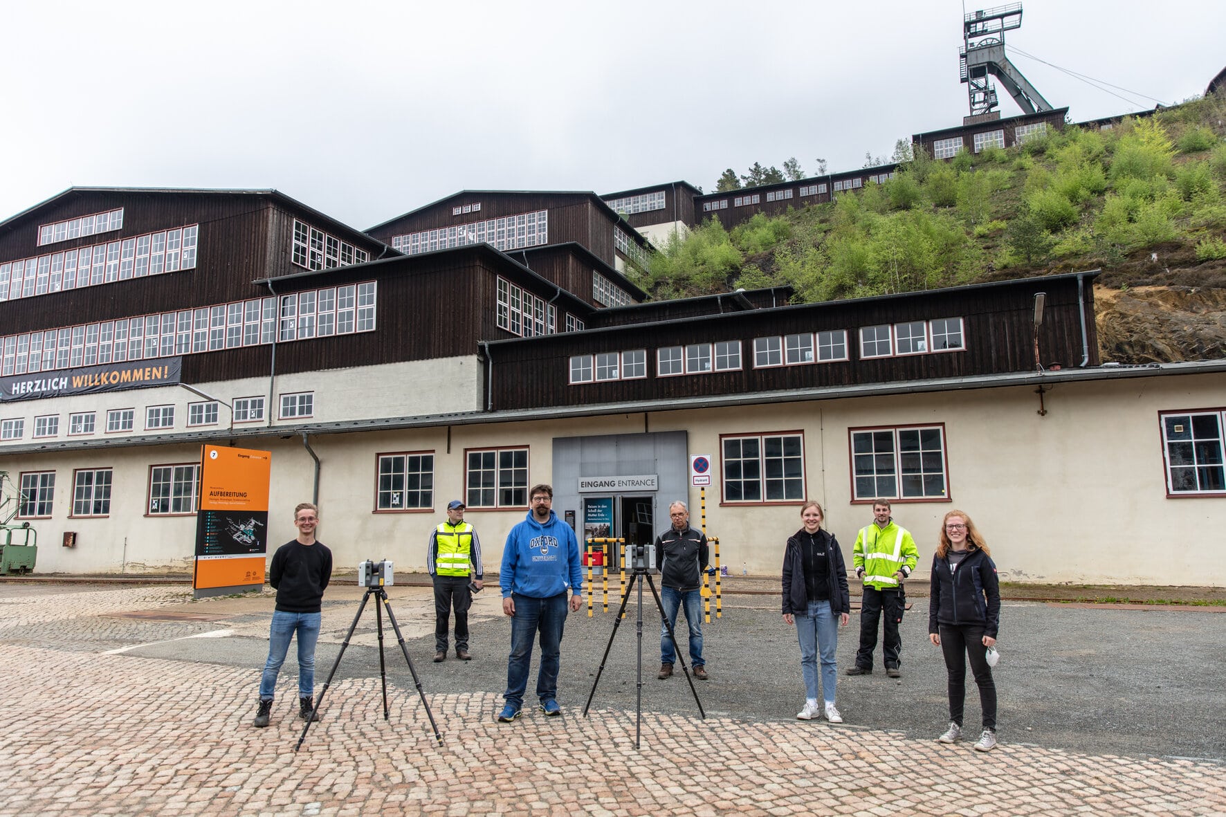 Der Leica RTC360 am UNESCO Weltkulturerbe Rammelsberg