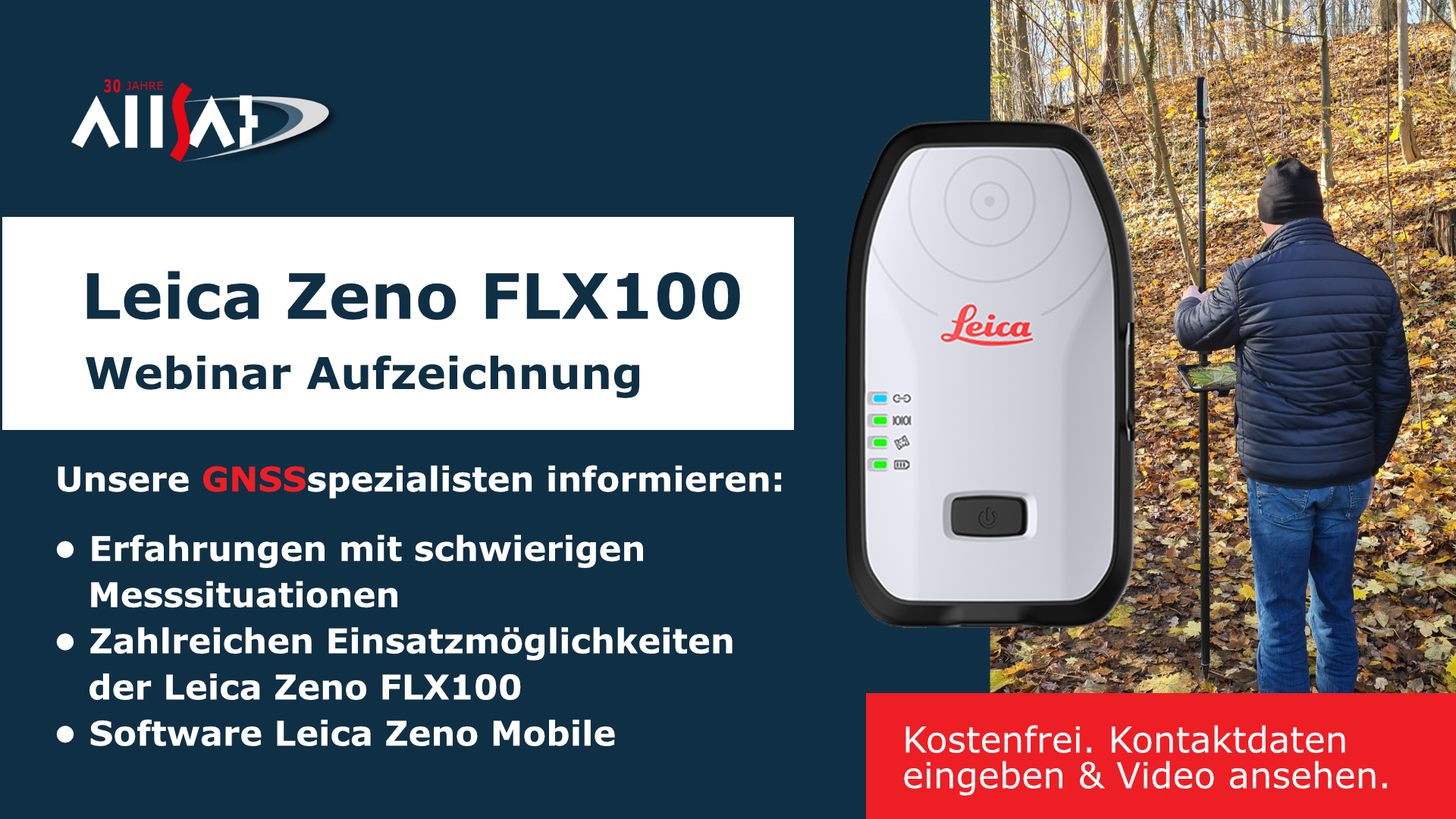 ALLSAT Webinar Aufzeichnung - Leica Zeno FLX100