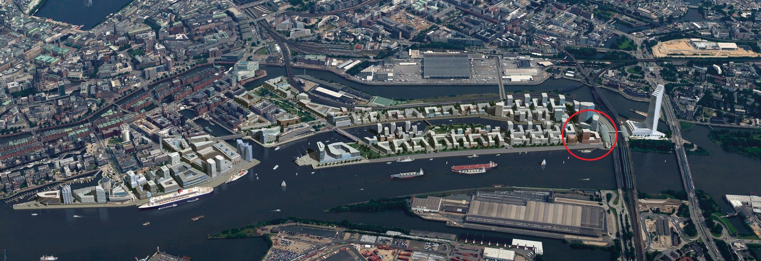 HafenCity Hamburg.