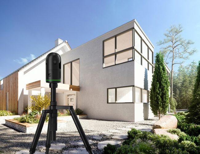 Immobilien und Architektur sind nur zwei der möglichen Einsatzbereiche für den neuen BLK360 Laserscanner.