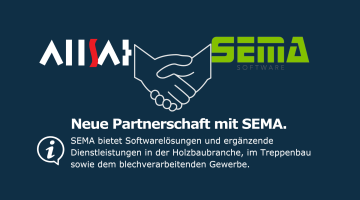 Neue Partnerschaft mit SEMA Softwarelösungen